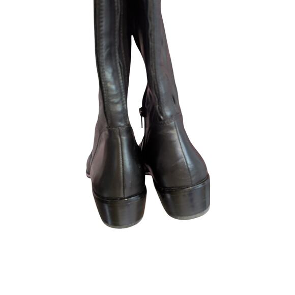 Corso Como tall black leather riding boots Size 9 - Picture 3 of 9